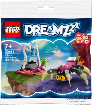 Lego Klocki konstrukcyjne DREAMZzz Pajęcza ucieczka Z-Bloba i Bunchu Lego (30636)