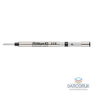 Pelikan Wkład do pióra kulkowego 338 M wkład czarny Pelikan (100436012)