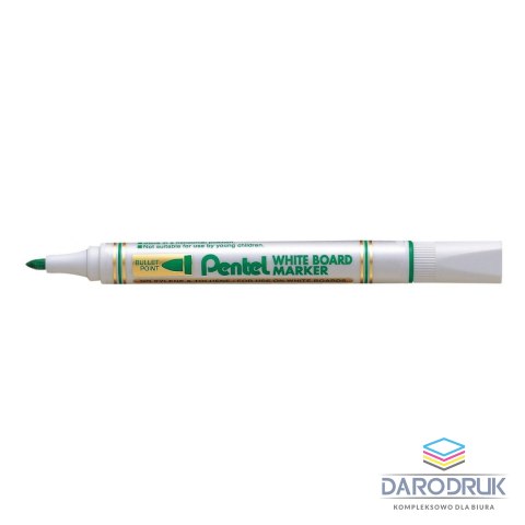 Pentel Marker suchościeralny wkład zielony 1,9mm okrągła końcówka Pentel