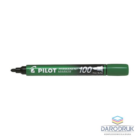 Pilot Marker permanentny wkład zielony okrągła końcówka Pilot (SCA-100-G)