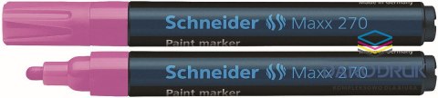 Schneider Marker olejowy Maxx 270 wkład różowy 1,0-3,0mm Schneider (SR127009)