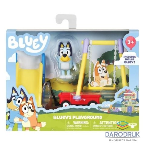 Tm Toys Figurka Bluey Blue Mini Zestaw Park Tm Toys (BLU13016)