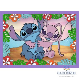 Trefl Puzzle Lilo&stitch 4w1 el. Trefl (34633)