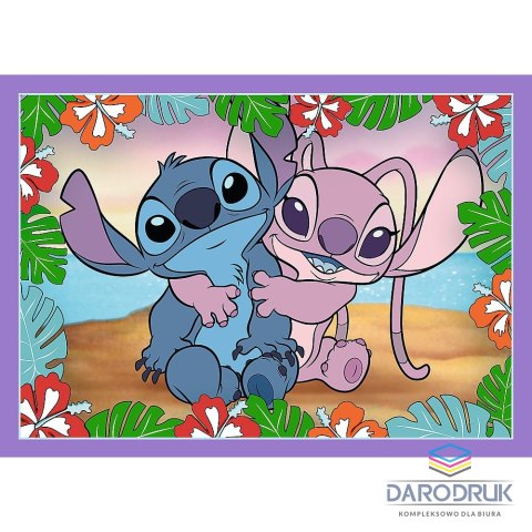 Trefl Puzzle Lilo&stitch 4w1 el. Trefl (34633)