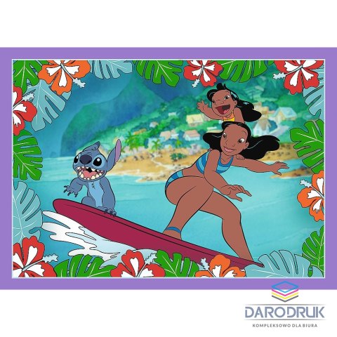 Trefl Puzzle Lilo&stitch 4w1 el. Trefl (34633)