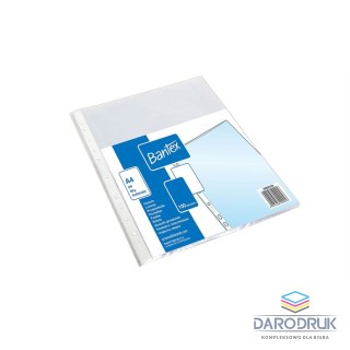 Bantex Koszulka na dokumenty Bantex groszkowa A4 45 mic 100 szt.