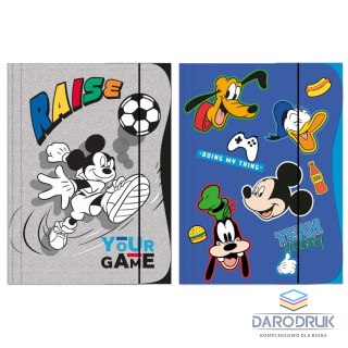 Beniamin Teczka kartonowa na gumkę Mickey Mouse Kids A4 270g [mm:] 234x317 Beniamin
