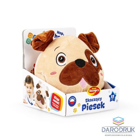 Discovery Pluszak interaktywny SKACZĄCY PIES Discovery (DD30842)