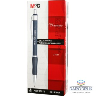 M&G Długopis Chromee wkład niebieski 0,7mm M&G (ABP86972)