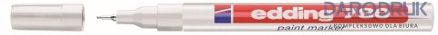 Marker olejowy wkład biały 0,8mm igłowa końcówka