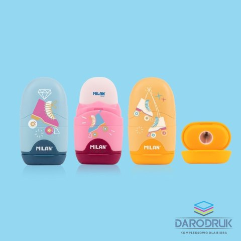 Milan Temperówko-gumka Capsule Roller Milan (4701116RL)