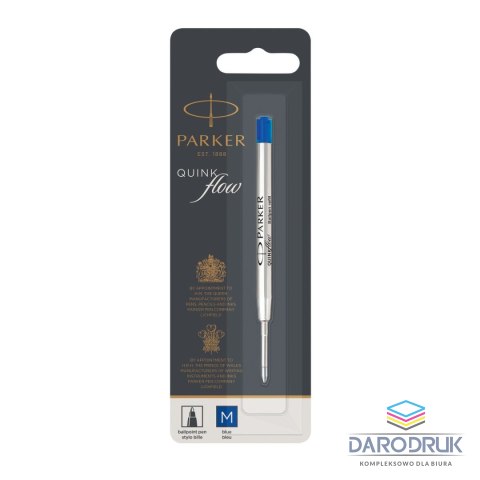 Parker Wkład do długopisu Parker QuinkFlow QUINKflow wkład niebieski Mmm Parker (1950371)