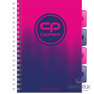 Patio Kołozeszyt (kołonotatnik) B5 CoolPack gradient 200k. krata Patio (04774CP)