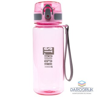 St.Majewski Bidon różowo-szary 500 ml St.Majewski