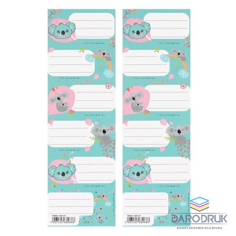 Starpak Naklejka na zeszyt Koala Starpak (560123)