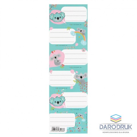 Starpak Naklejka na zeszyt Koala Starpak (560123)