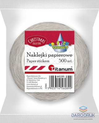 Titanum Naklejka (nalepka) Craft-Fun Series Xmass naklejki na rolce Titanum (25JT005)