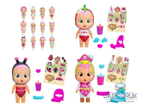 Tm Toys Lalka Cry Babies plażowa, mix wzorów Tm Toys (IMC916098)