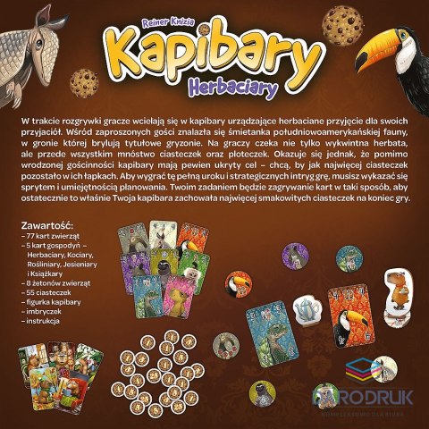 Trefl Gra strategiczna Kapibary Herbaciary Trefl (02737)