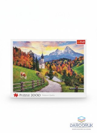 Trefl Puzzle Bawarskie Alpy jesienią 2000 el. Trefl (27127)