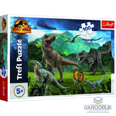 Trefl Puzzle Jurrasiic World 100 el. Trefl (16441)