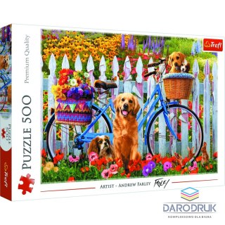 Trefl Puzzle Pieska przygoda 500 el. Trefl (37450)