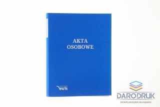 Warta Teczka do akt osobowych A4 ABCDE niebieski karton Warta (339-039)