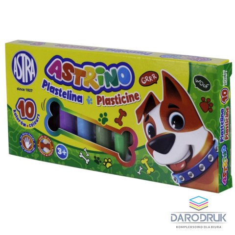 Astrino Plastelina 10 kol. mix Astrino (303221002)