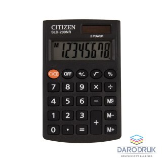 Citizen Kalkulator kieszonkowy Citizen (SLD200NR)