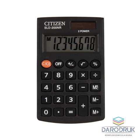 Citizen Kalkulator kieszonkowy Citizen (SLD200NR)