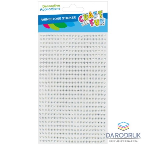 Craft Fun Kryształki srebrne Craft Fun (545873)