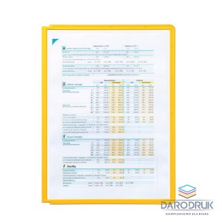 Durable Prezenter żółty A4 Durable (5606-04)