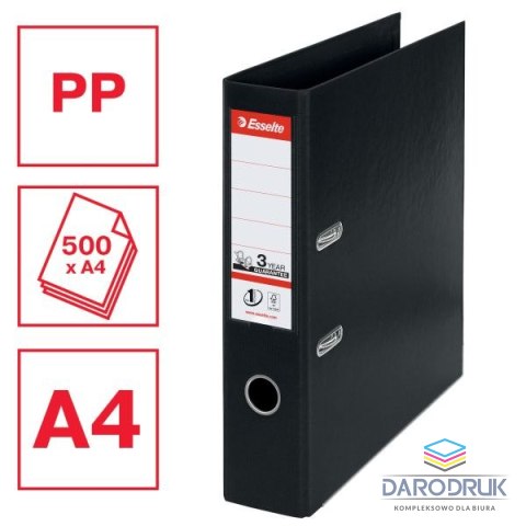 Esselte Segregator dźwigniowy No.1 Power A4 75mm czarny Esselte (811370)