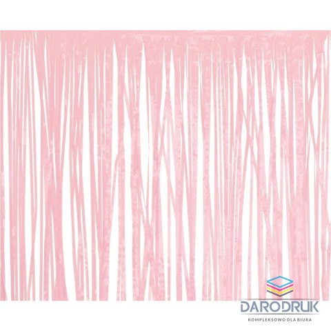 Godan Dekoracja Kurtyna pastelowa jasnoróżowa, 100x200 cm Godan (SH-KPJR)