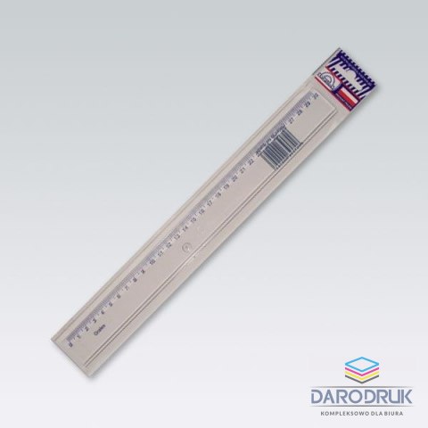Grales Linijka plastikowa 30cm Grales (L30 bl)