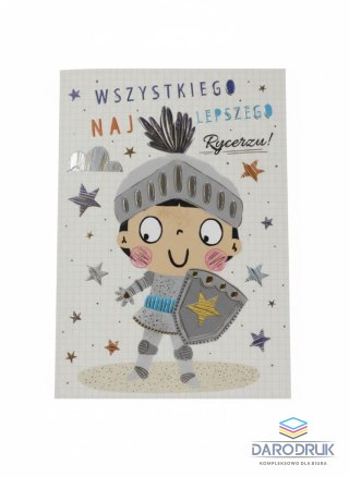 Henry Kartka składana A5 Karnet A5 RYCERZ Henry (5908451983550)