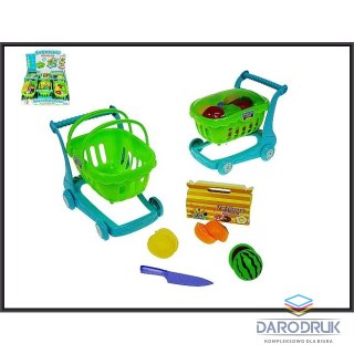 Hipo Wózek zakupowy 17cm z owocami Hipo (H12933)