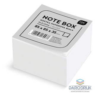 Interdruk Kostka papierowa biały [mm:] 85x85x 35 Interdruk (KOSPAP)