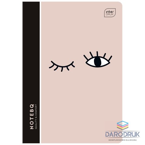 Interdruk Zeszyt A5 80k. krata Interdruk (ZE80#PP)