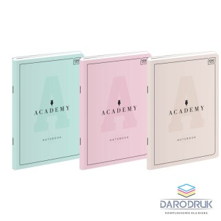 Interdruk Zeszyt A4 ACADEMY 60k. 90g krata Interdruk (5902277299229)