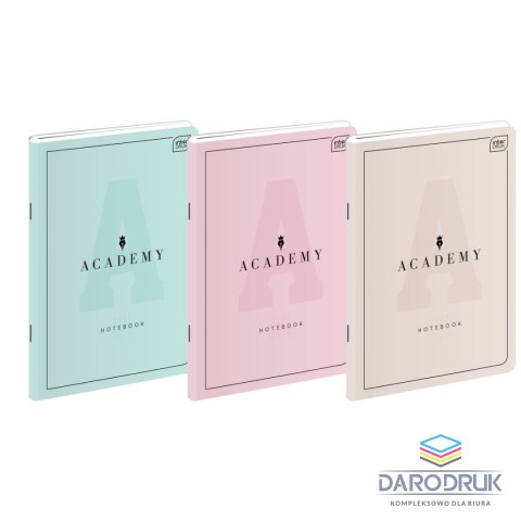 Interdruk Zeszyt A4 ACADEMY 60k. 90g krata Interdruk (5902277299229)