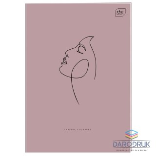 Interdruk Zeszyt A4 TRENDS Girls 60k. 70g krata Interdruk (ZEA460#409)