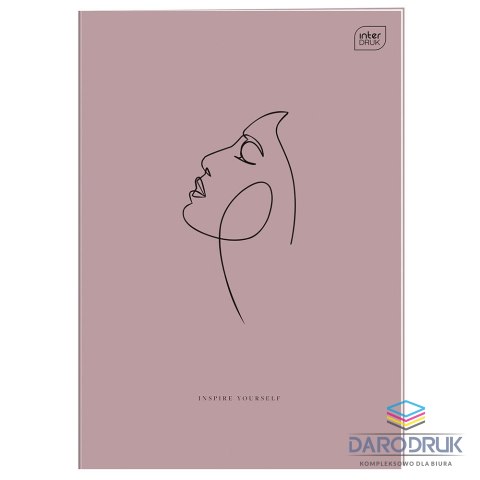 Interdruk Zeszyt A4 TRENDS Girls 60k. 70g krata Interdruk (ZEA460#409)