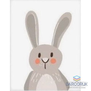 Norimpex Zestaw kreatywny dla dzieci Malowanie po numerach 18x24cm królik Norimpex (NO-1008781)