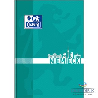 Oxford Brulion A5 niemiecki tematyczny 80k. 90g krata [mm:] 148x210 Oxford (400150855)