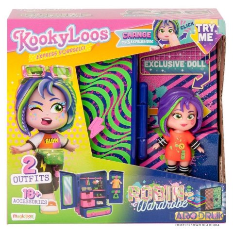 Orbico Sp. Z O.o. Lalka Kookyloos Robins Wardrobe PlaySet Orbico Sp. Z O.o. (PKLSP114IN50)