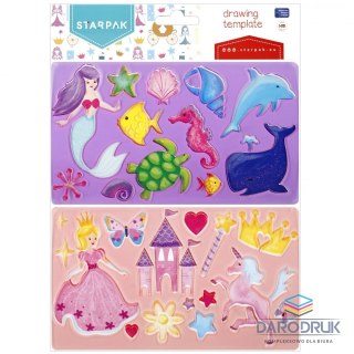 Starpak Szablon Księżniczki Starpak (505502)