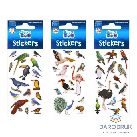 Sticker Boo Naklejka (nalepka) Ptaki 2 Sticker Boo (498836)