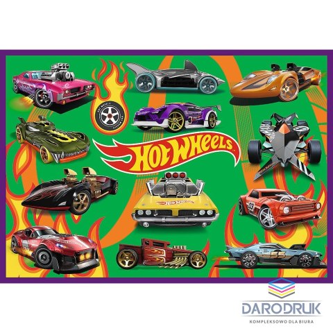 Trefl Puzzle Hot Wheels 4x250 el. Trefl (13312)