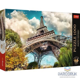 Trefl Puzzle Premium Plus Wieża Eiffel w Paryżu, Francja 1000 el. Trefl (10815)